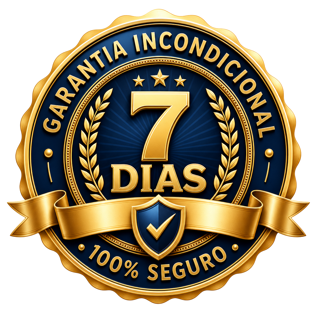 Selo de Garantia Incondicional de 7 dias